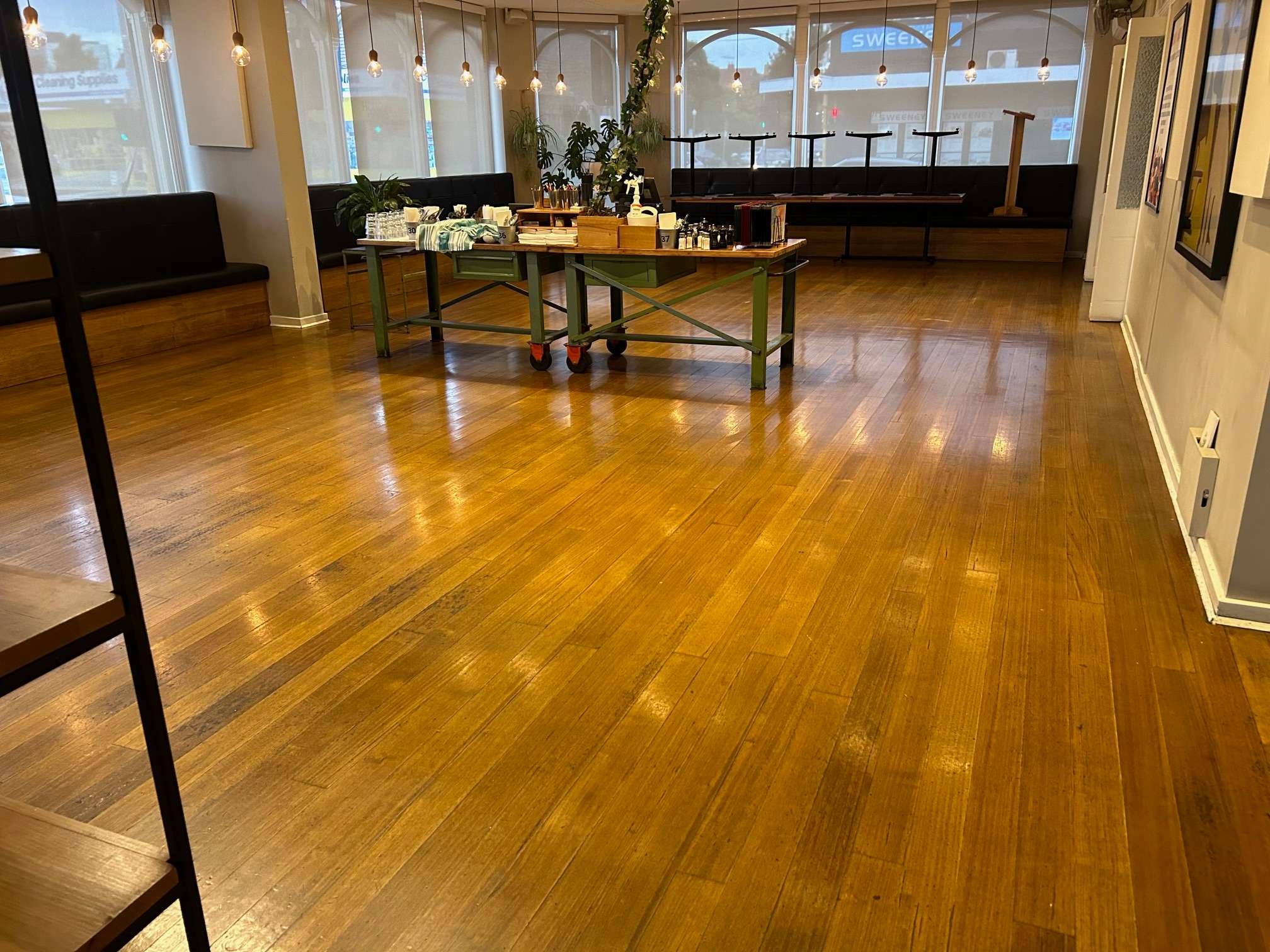 Function venue cleaning